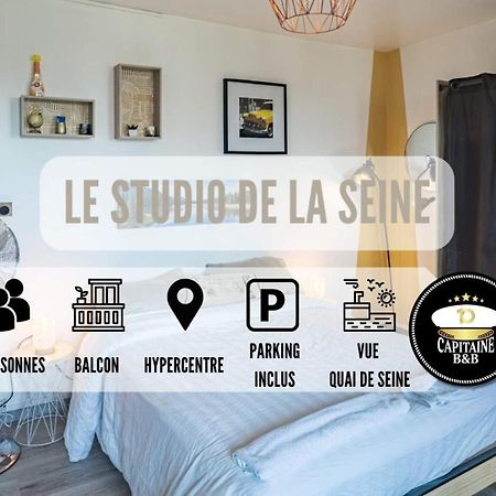 Apartamento Studio De La Seine - Balcon - Hypercentre - Parking Inclus Troyes Exterior foto
