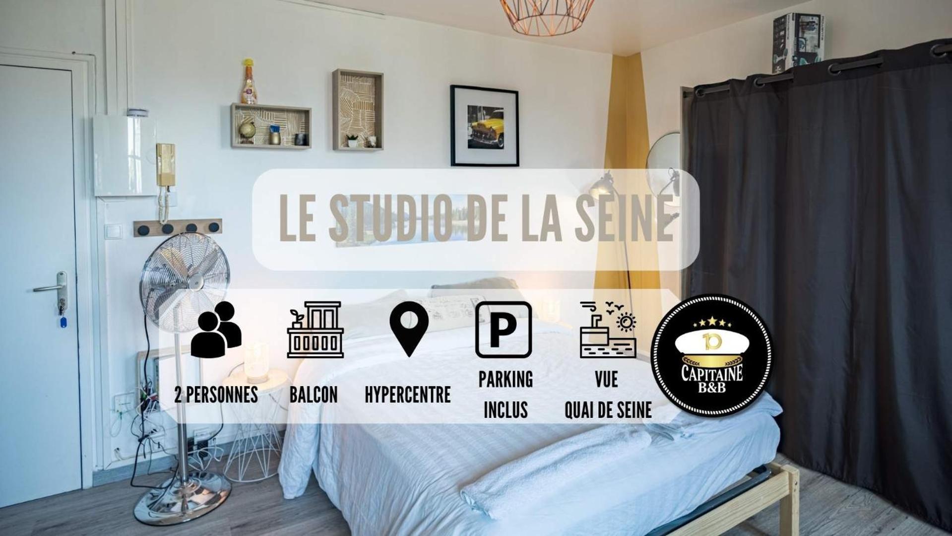 Apartamento Studio De La Seine - Balcon - Hypercentre - Parking Inclus Troyes Exterior foto